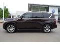 Dark Currant 2011 Infiniti QX 56 4WD Exterior