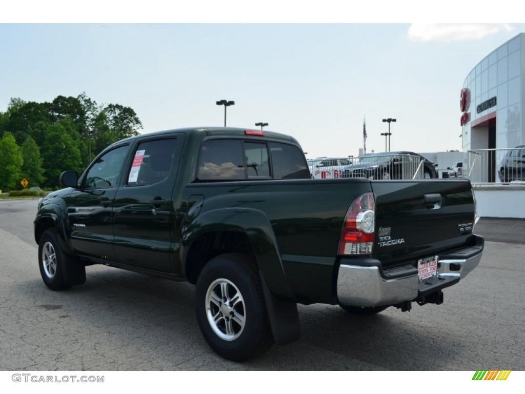 2013 Tacoma V6 SR5 Prerunner Double Cab - Spruce Green Mica / Graphite photo #21