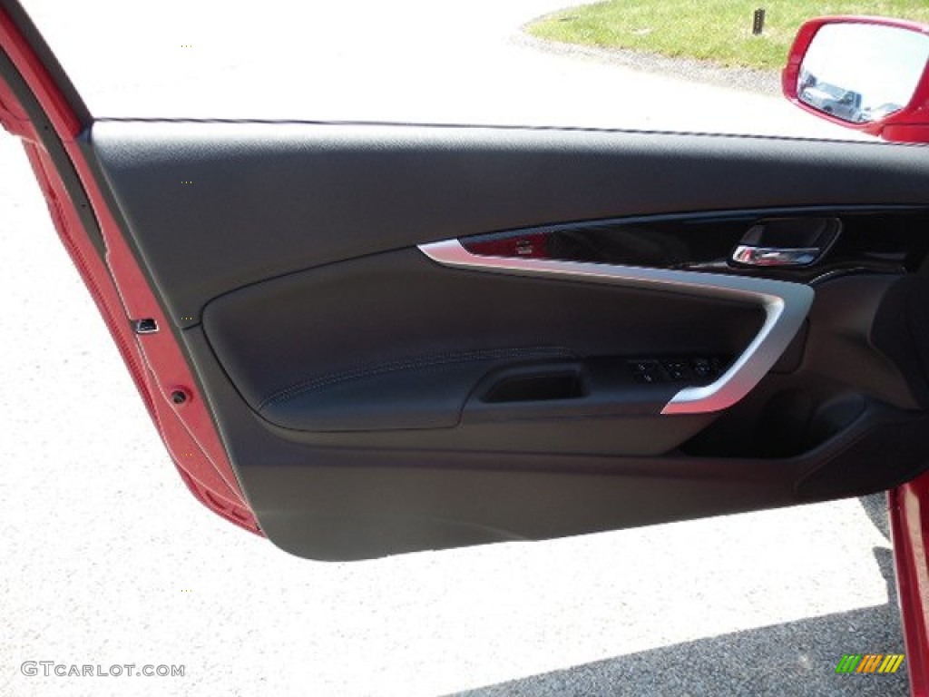 2013 Accord EX-L Coupe - San Marino Red / Black photo #6