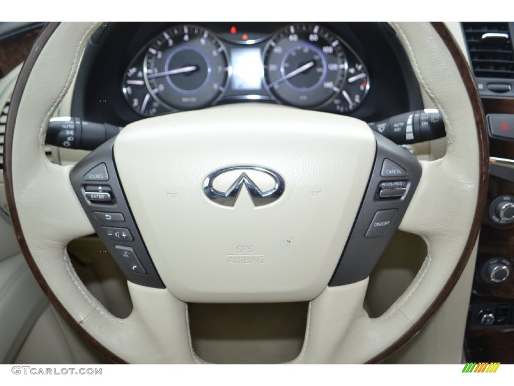 2011 Infiniti QX 56 4WD Steering Wheel Photos