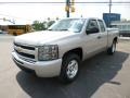 2009 Silver Birch Metallic Chevrolet Silverado 1500 LT Extended Cab 4x4  photo #3