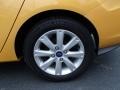 2012 Yellow Blaze Metallic Tri-coat Ford Fiesta SEL Sedan  photo #7