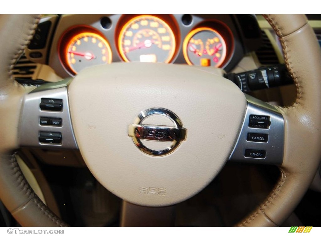 2007 Murano SL - Glacier Pearl White / Cafe Latte photo #24