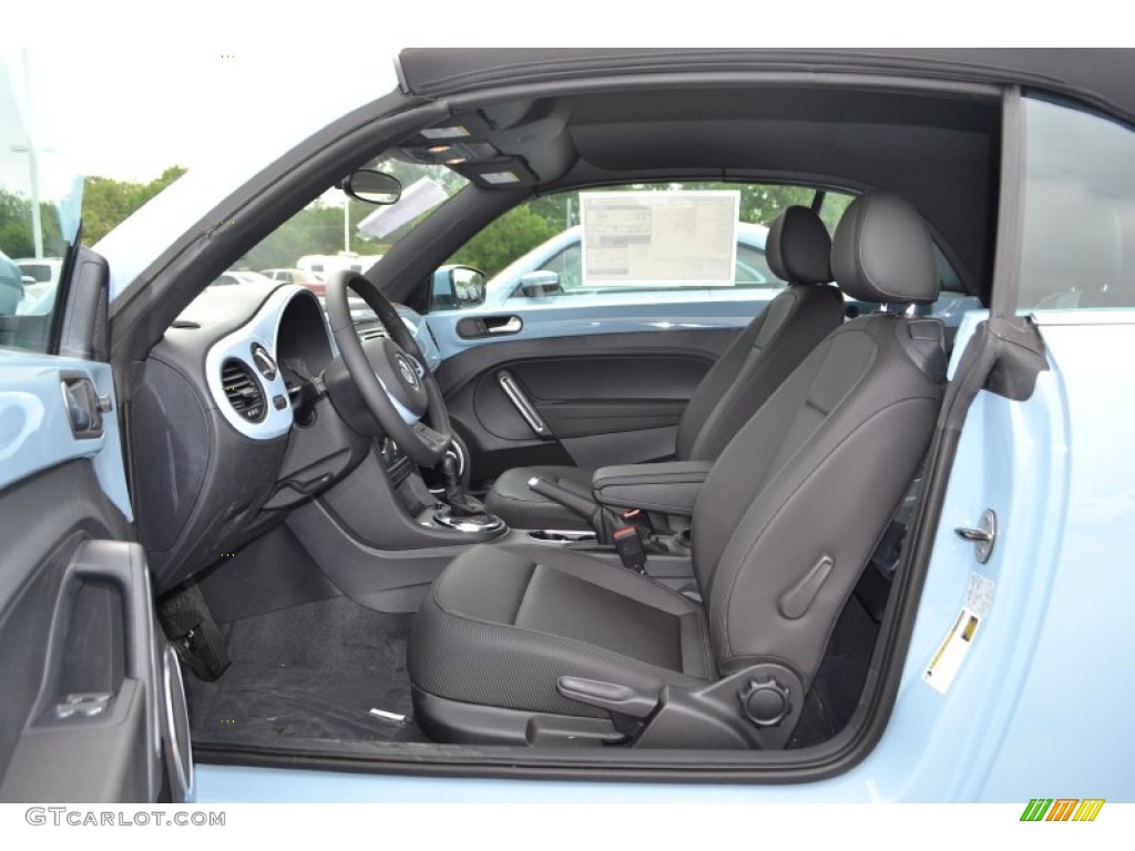 2013 Beetle 2.5L Convertible - Denim Blue / Titan Black photo #3