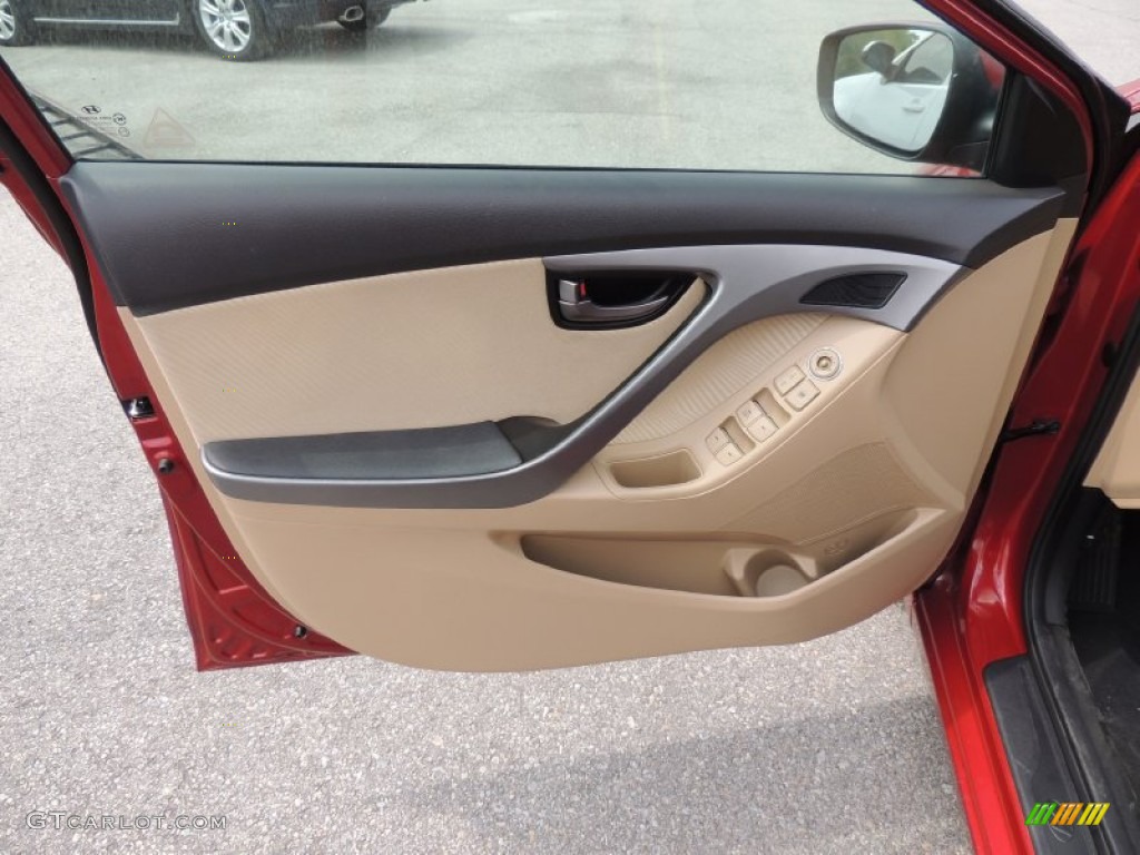 2012 Hyundai Elantra GLS Door Panel Photos