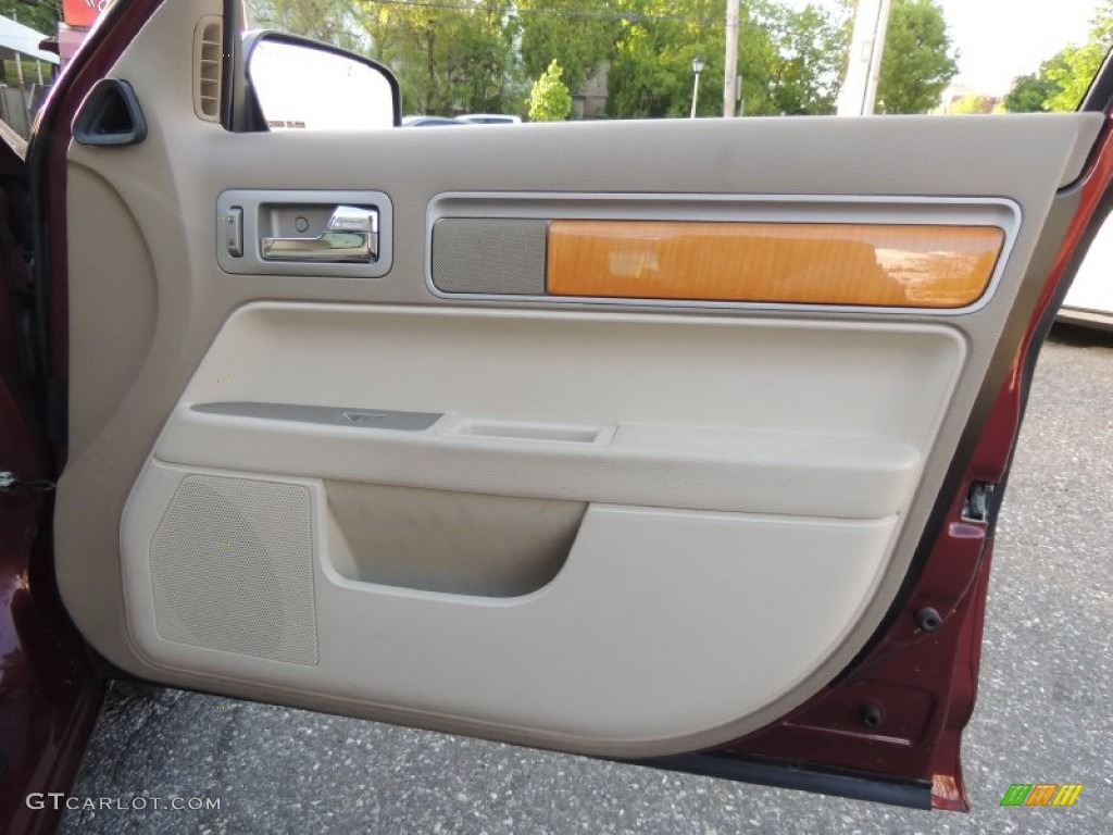 2006 Lincoln Zephyr Standard Zephyr Model Sand Door Panel Photo #81201806