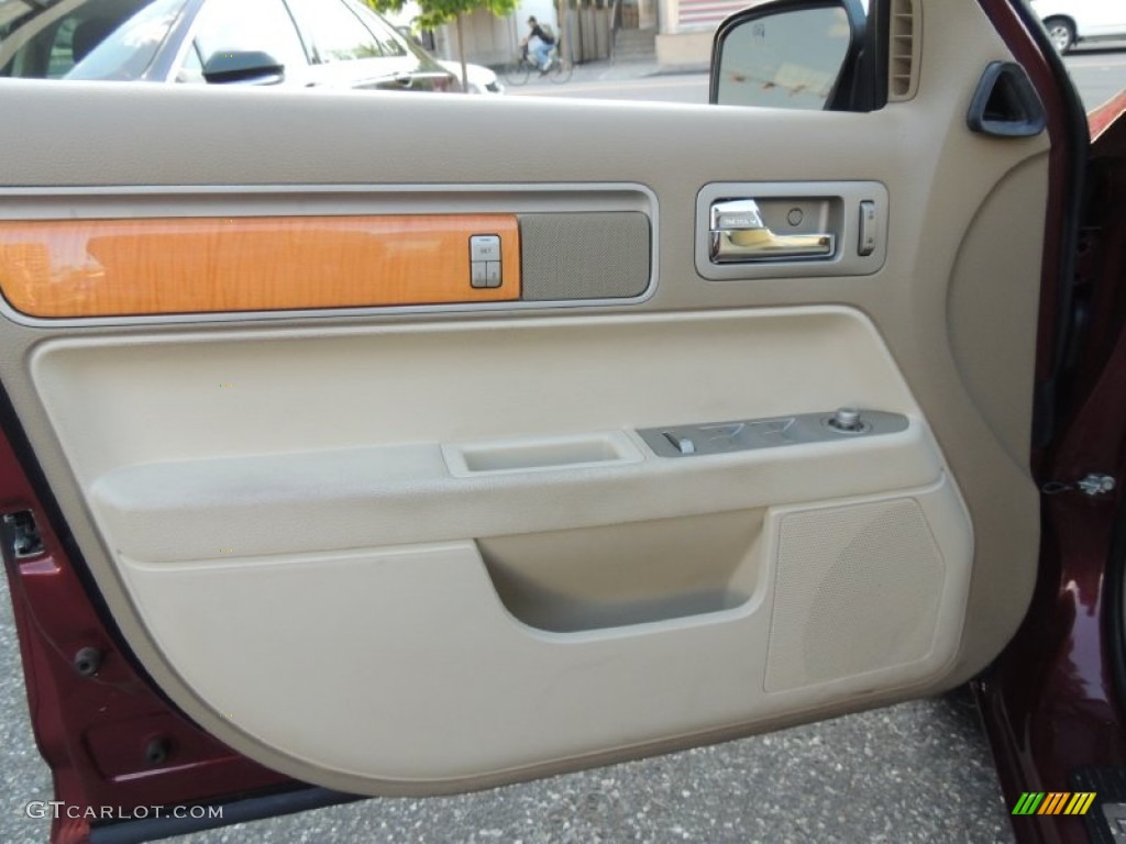 2006 Lincoln Zephyr Standard Zephyr Model Sand Door Panel Photo #81201852