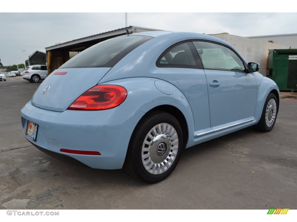 2013 Beetle 2.5L - Denim Blue / Titan Black photo #2