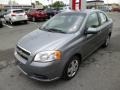 2011 Medium Gray Chevrolet Aveo LT Sedan  photo #3