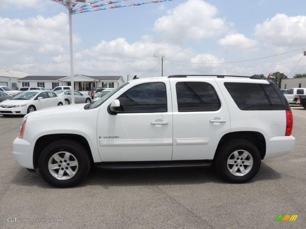 Summit White 2009 GMC Yukon SLE Exterior Photo #81202570