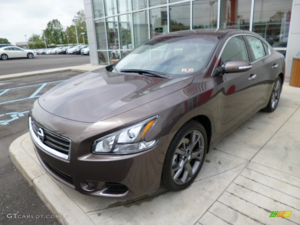 2013 Maxima 3.5 SV Sport - Java Metallic / Charcoal photo #3