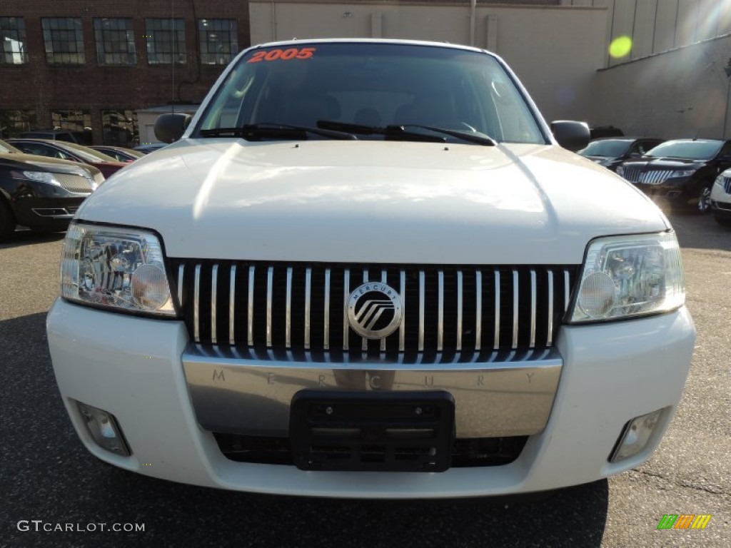 2005 Mariner V6 Premier - Oxford White / Black photo #3