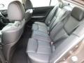 2013 Nissan Maxima Charcoal Interior Rear Seat Photo