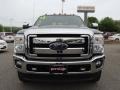 2012 Dark Blue Pearl Metallic Ford F350 Super Duty Lariat Crew Cab 4x4  photo #2