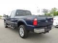 2012 Dark Blue Pearl Metallic Ford F350 Super Duty Lariat Crew Cab 4x4  photo #4