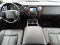 Black 2012 Ford F350 Super Duty Lariat Crew Cab 4x4 Dashboard