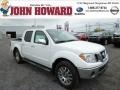 2013 Glacier White Nissan Frontier SL Crew Cab 4x4  photo #1