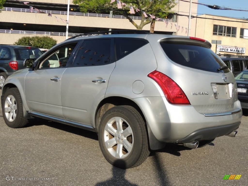 2007 Murano SL AWD - Brilliant Silver Metallic / Charcoal photo #8