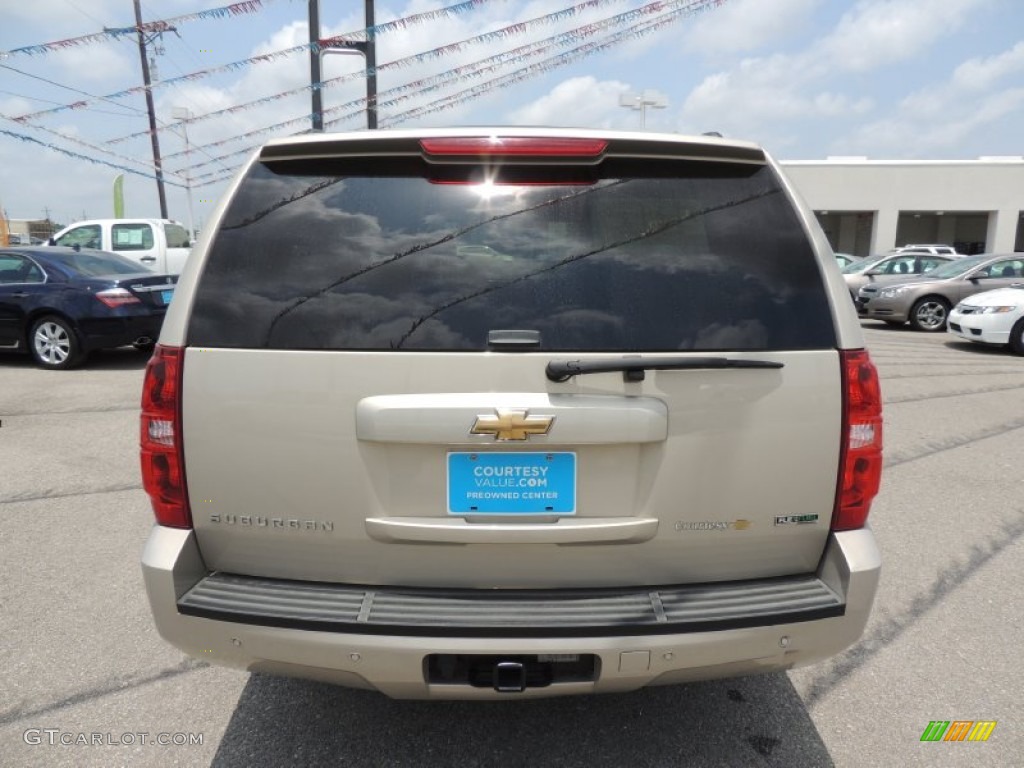 2010 Suburban LT - Gold Mist Metallic / Light Cashmere/Dark Cashmere photo #3