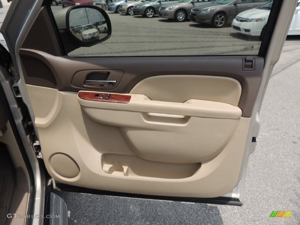 2010 Suburban LT - Gold Mist Metallic / Light Cashmere/Dark Cashmere photo #7