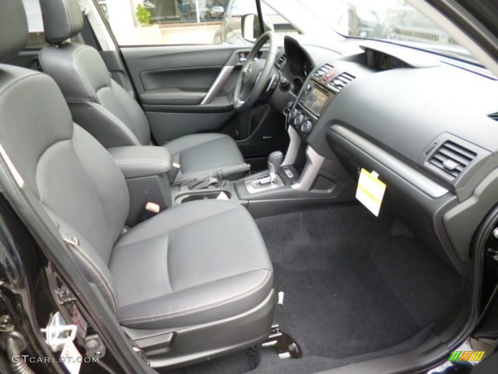 Black Interior 2014 Subaru Forester 2.0XT Touring Photo #81204414