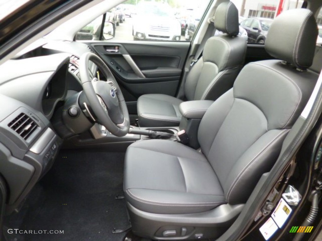 Black Interior 2014 Subaru Forester 2.0XT Touring Photo #81204537