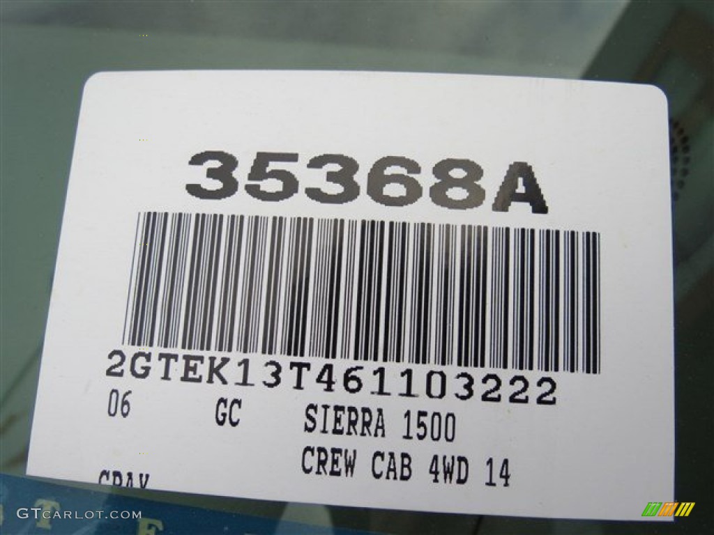 2006 Sierra 1500 SLT Crew Cab 4x4 - Silver Birch Metallic / Pewter photo #19