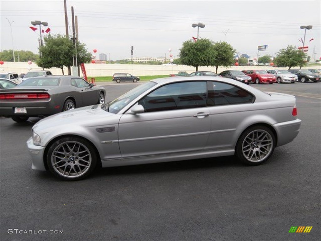 2003 M3 Coupe - Titanium Silver Metallic / Grey photo #4