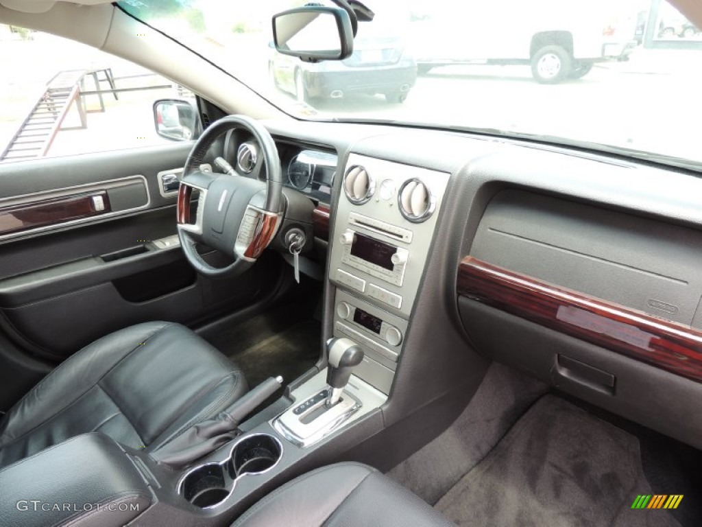 2008 MKZ Sedan - Vapor Silver Metallic / Dark Charcoal photo #6