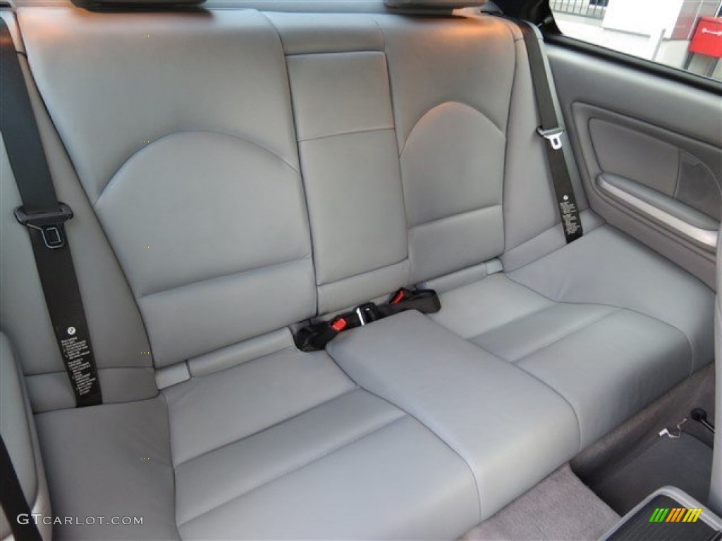 2003 BMW M3 Coupe Rear Seat Photo #81205578