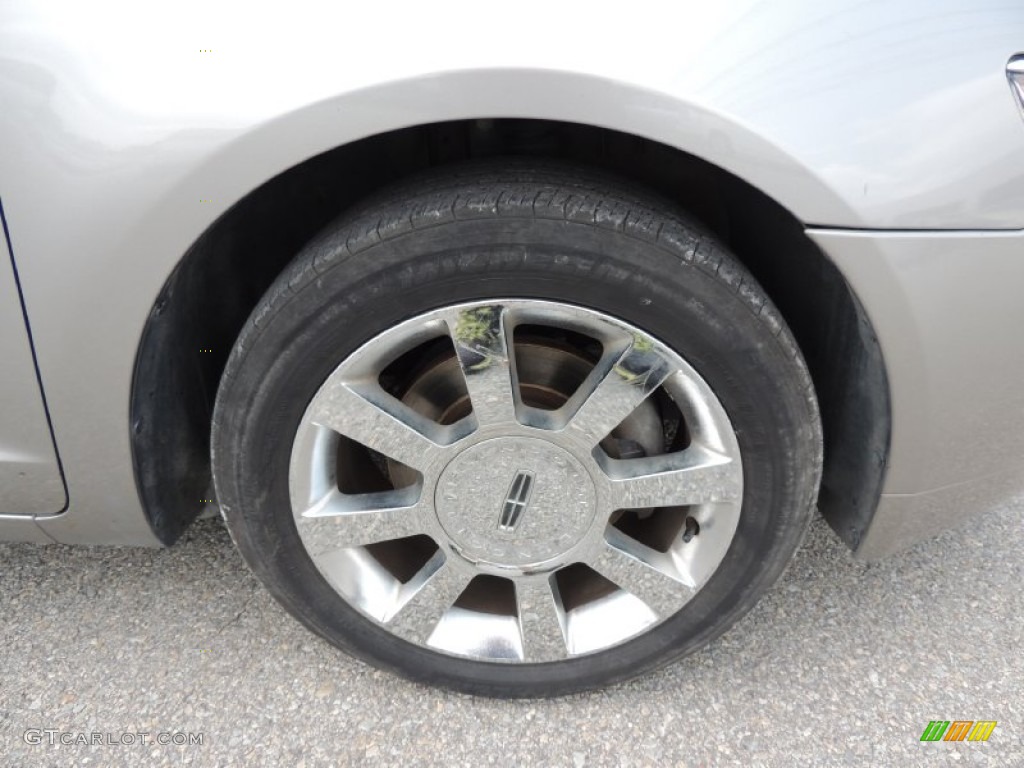 2008 MKZ Sedan - Vapor Silver Metallic / Dark Charcoal photo #24