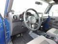 2009 Deep Water Blue Pearl Jeep Wrangler Unlimited X  photo #12