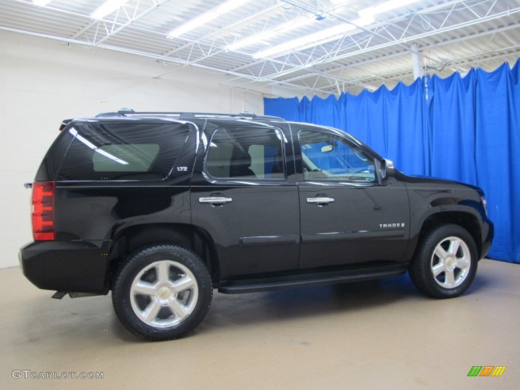 Black 2007 Chevrolet Tahoe LTZ 4x4 Exterior Photo #81207090