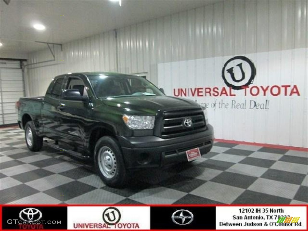 2011 Tundra Double Cab - Spruce Green Mica / Graphite Gray photo #1