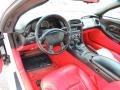 2001 Chevrolet Corvette Torch Red Interior Prime Interior Photo