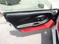 2001 Chevrolet Corvette Torch Red Interior Door Panel Photo
