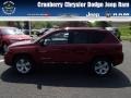 2014 Deep Cherry Red Crystal Pearl Jeep Compass Sport 4x4  photo #1