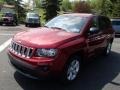 2014 Deep Cherry Red Crystal Pearl Jeep Compass Sport 4x4  photo #2