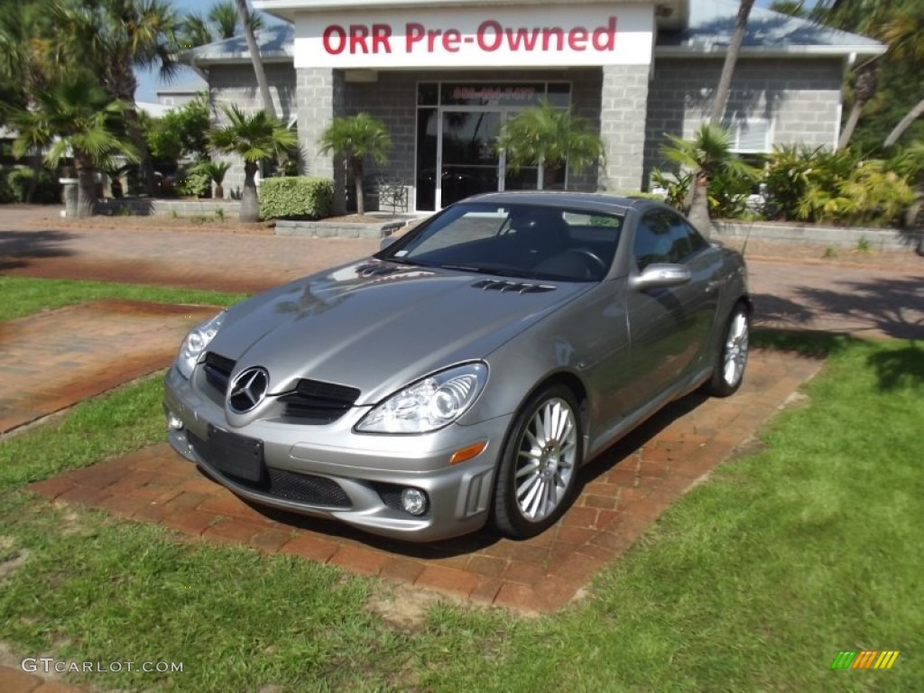 2007 designo Graphite Metallic MercedesBenz SLK 55 AMG Roadster
