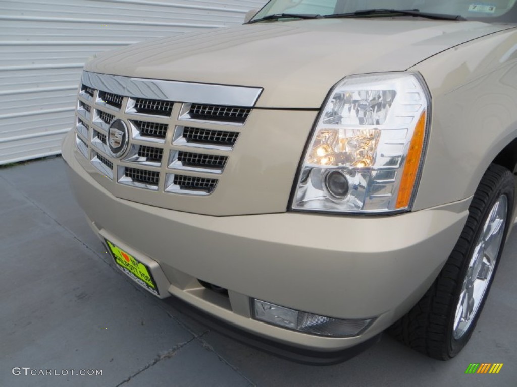 2007 Escalade AWD - Gold Mist / Cocoa/Light Cashmere photo #10