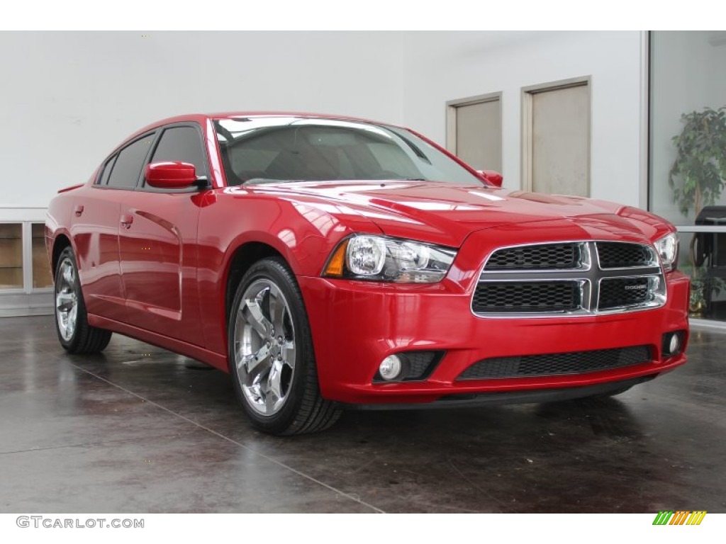 Redline 3-Coat Pearl 2012 Dodge Charger SXT Plus Exterior Photo #81208068