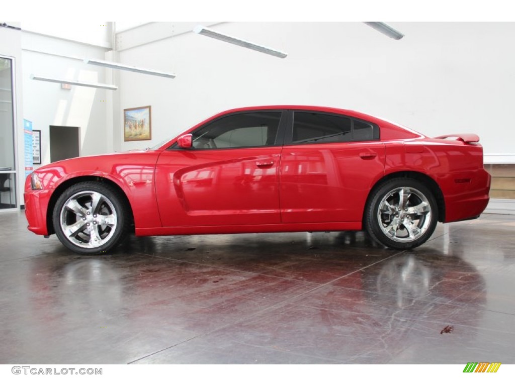 Redline 3-Coat Pearl 2012 Dodge Charger SXT Plus Exterior Photo #81208158