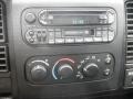 2003 Dodge Dakota Dark Slate Gray Interior Audio System Photo