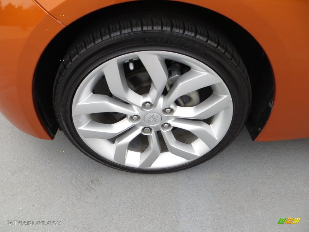 2012 Hyundai Veloster Standard Veloster Model Wheel Photo #81208774