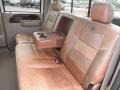 Castano Brown Leather Rear Seat Photo for 2006 Ford F250 Super Duty #81209442