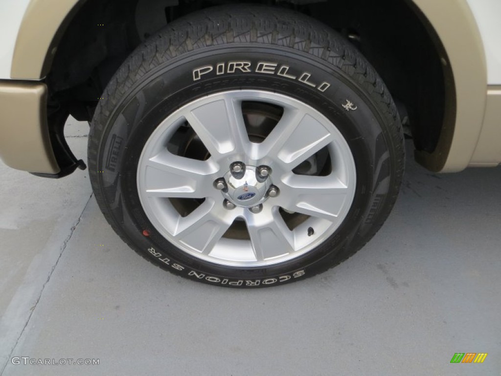 2012 Ford F150 Lariat SuperCrew Wheel Photo #81209814