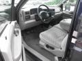  2000 F350 Super Duty XLT Crew Cab 4x4 Dually Medium Graphite Interior