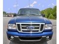 2011 Vista Blue Metallic Ford Ranger XLT SuperCab  photo #7