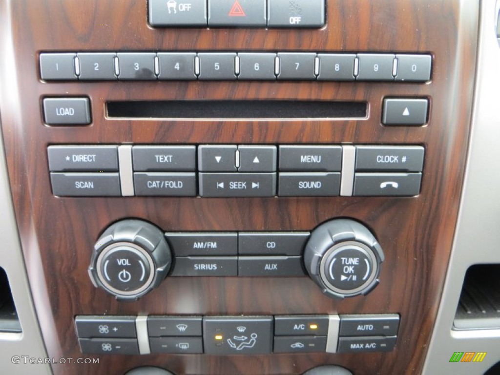 2012 Ford F150 Lariat SuperCrew Controls Photo #81210372