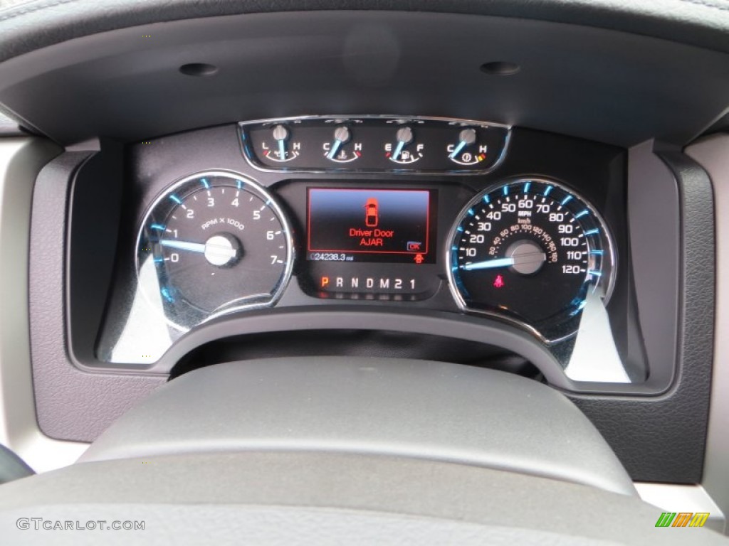 2012 Ford F150 Lariat SuperCrew Gauges Photos